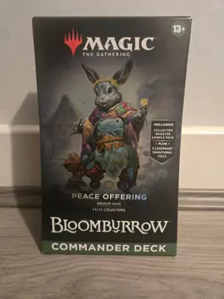 MTG Magic The Gathering Peace Offering Bloomburrow Commander Deck New & Sealed - Image 1