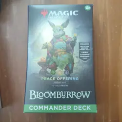 MTG Bloomburrow Commander Deck - Peace Offering - Magic the Gathering Sealed - Image 1