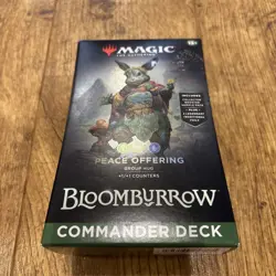 MTG Magic The Gathering Peace Offering Bloomburrow Commander Deck New & Sealed - Image 1