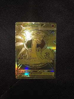 Pokemon TCG Phantasmal Flames Mega Charizard X EX 130/094 - Gold Mega Hyper Rare - Image 4