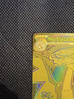 Pokemon TCG Phantasmal Flames Mega Charizard X EX 130/094 - Gold Mega Hyper Rare - Image 5