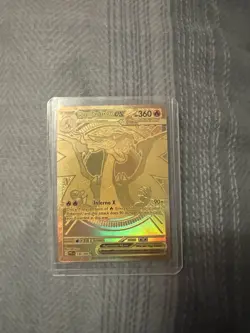 Pokemon TCG Phantasmal Flames Mega Charizard X EX 130/094 - Gold Mega Hyper Rare - Image 3