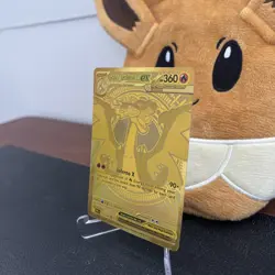 🔥POKEMON TCG MEGA CHARIZARD X EX 130/094 PHANTASMAL FLAMES GOLD MEGA HYPER RARE - Image 3