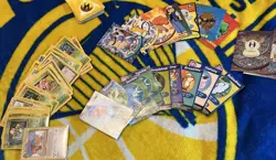 Stack Of Pokemon Cards. Some-first series, few different ones. See Pics. - Image 1