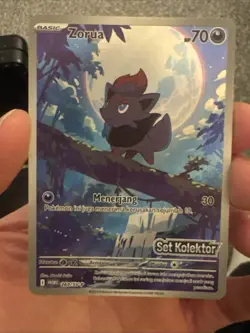 Zorua 269/Sv-p Indonesian Set Kolektor Pokemon Card Promo Mint Condition - Image 1