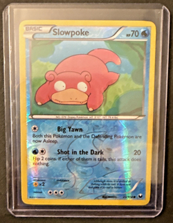 Slowpoke Pokemon TCG Dark Explorers Reverse Holo Common Card #23/108 - LP - Image 4