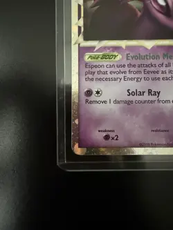 Pokemon Espeon Prime Holo 81/90 Undaunted Ultra Rare 100HP 2010 TCG Card - Image 4