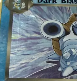 Dark Blastoise 4/110 Legendary Collection Holo Pokemon Card - Image 3