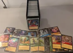 Disney Lorcana Bulk Job Lot Commons & Uncomons with Foils Inklands 500+ Cards - Image 2