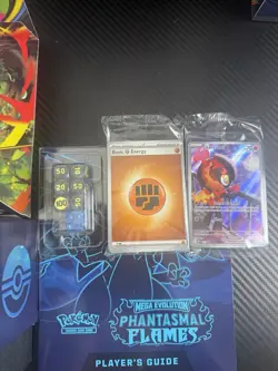 Pokemon TCG Phantasmal Flames Elite Trainer Box - Opened - No Cards - Image 4