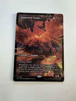 Spinerock Tyrant (0389) (Showcase) Foil - Lorwyn Eclipsed MTG - In Hand - Image 1