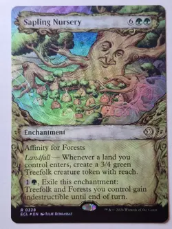 Sapling Nursery (Showcase) Lorwyn Eclipsed Foil Magic: The Gathering - Image 1