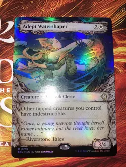 Adept Watershaper (Showcase) Lorwyn Eclipsed Foil - Image 1