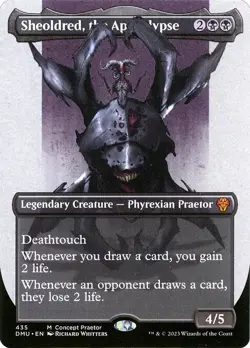 Sheoldred, the Apocalypse-Dominaria United-Borderless-Regular-435-NM - Image 1