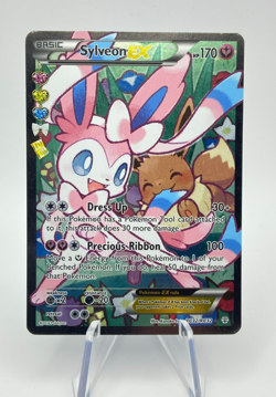 Pokemon TCG Sylveon EX RC32/RC32 Full Art Holo Generations Radiant Collection NM - Image 1