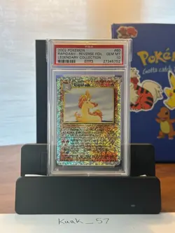 2002 Pokemon Rapidash Rev Foil Legendary Collections PSA 10 GEM MINT - Image 1