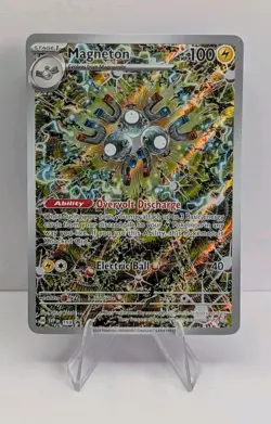 Magneton 2024 Scarlet & Violet Black Star Promo # 159 Holo Pokemon - Image 1