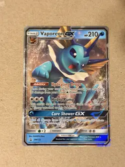 Vaporeon GX Pokemon Sun & Moon Black Star Promo #SM172 - Image 1