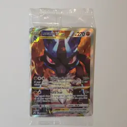 2023 Pokemon Lucario VSTAR Crown Zenith Promo Full Art Holo SWSH291 *SEALED* - Image 1
