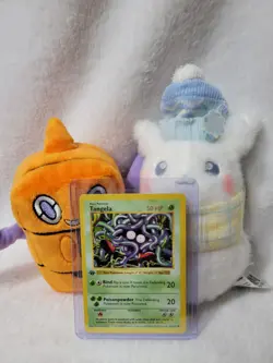 NM 1999 Pokemon Tangela 1st Edition Shadowless Base 66/102 - Image 1