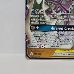 Arceus & Dialga & Palkia GX 156/236 Pokemon Cosmic Eclipse - Image 2