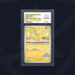 Pokemon TCG Black Star Promo Illustration Contest 2024 Pikachu SVP214 ACE 10 - Image 1