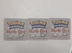 Artbox Pokemon Action Flipz Series One 1999 3D Pikachu & Ash S-5 S-6 & S-7 - Image 2