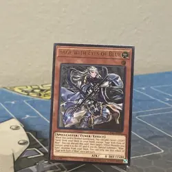 Yu-Gi-Oh Ultimate Rare OP27-EN001 Sage with Eyes of Blue-OTS NEAR MINT - Image 2