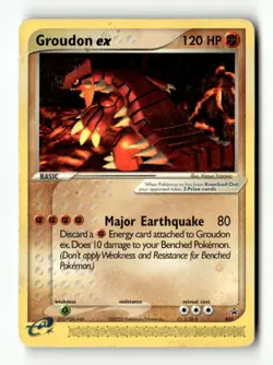 Groudon ex - (Nintendo Power Magazine) Normal Nintendo Promos 002 HP Pokemon TCG - Image 1