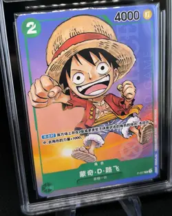 Carte Bandai One Piece Monkey D. Luffy P-037 - 10 Gemmint CCG - Image 4
