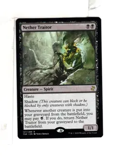 MTG SkeenAB Nether Traitor from Time Spiral Remastered. NM. - Image 1
