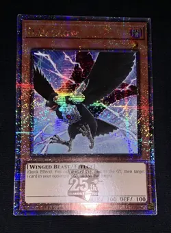Yugioh D.D. Crow RA02-EN002 Quarter Century Secret Rare 1st Ed NM w/Tracking - Image 2