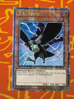 YUGIOH D.D. CROW QUARTER CENTURY SECRET RARE 1ST NM RA02-EN002 - Image 1