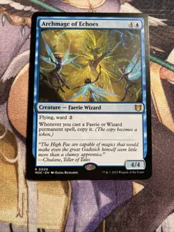 Archmage of Echoes | MTG | Commander: Wilds of Eldraine | LP - Image 1