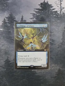 Archmage of Echoes (Extended Art) Commander: Wilds of Eldraine Regular - Image 1