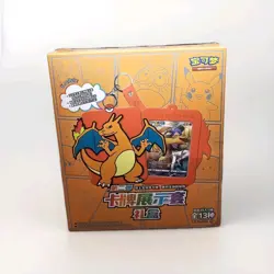 Chinese Pokemon TCG Charizard Card Display Set Gift Box - UK STOCK - Image 1