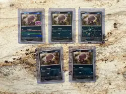 Wooper Set W/ Stamped Card Included Pokemon NM Chinese Gem Pack Vol. 1 - Image 1
