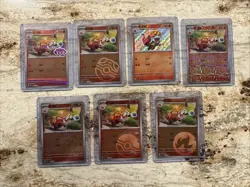 Crocalor Set W/ Stamped Card Included Pokemon NM Chinese Gem Pack Vol. 1 - Image 1