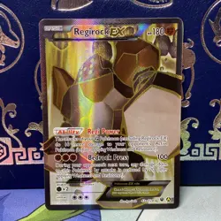 REGIROCK EX - #43a/124 - Pokemon Fates Collide Full Alternate Art Ultra Rare NM - Image 1