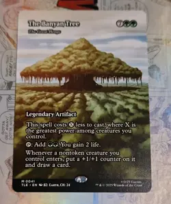 mtg Avatar - The Banyan Tree The Great Henge Borderless mythic rare M 0041 - Image 1