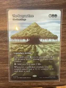 The Banyan Tree Great Henge MTG Avatar Legends Promo Foil Card - Image 1