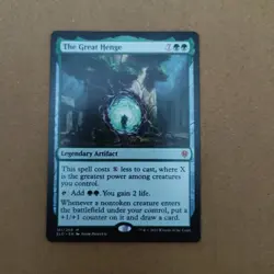 MTG the Great Henge Near Mint Condition - Image 1
