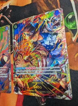 Sabo (004) (Alternate Art) OP13-004 Carrying On His Will Foil Card Lot - Image 5