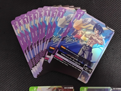 Gundam Card Mikazuki Augus ST05-101, Zaku 2, and Bernard Promo english lot - Image 2