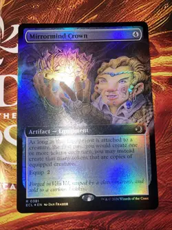 Mirrormind Crown (Extended Art) Lorwyn Eclipsed Foil - Image 1