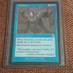 Magic: The Gathering Treachery Enchantment Regular Blue Urza's Destiny Wilson - Image 1