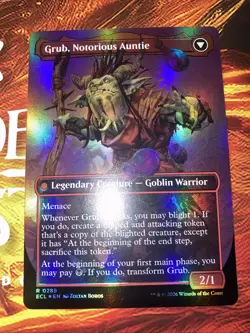 Grub, Storied Matriarch (Borderless) Lorwyn Eclipsed Foil - Image 2