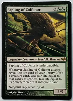 MTG Sapling of Colfenor-Eventide NM-M - Image 1