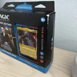 Magic: The Gathering - Doctor Who Commander Deck - Masters of Evil; NIB - Image 2
