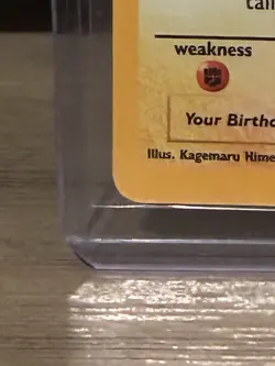 Pokemon TCG Birthday Pikachu Holo Rare Celebrations Card Mint Condition - Image 5
